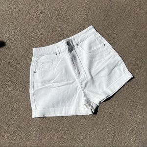 BB Dakota white shorts nwt